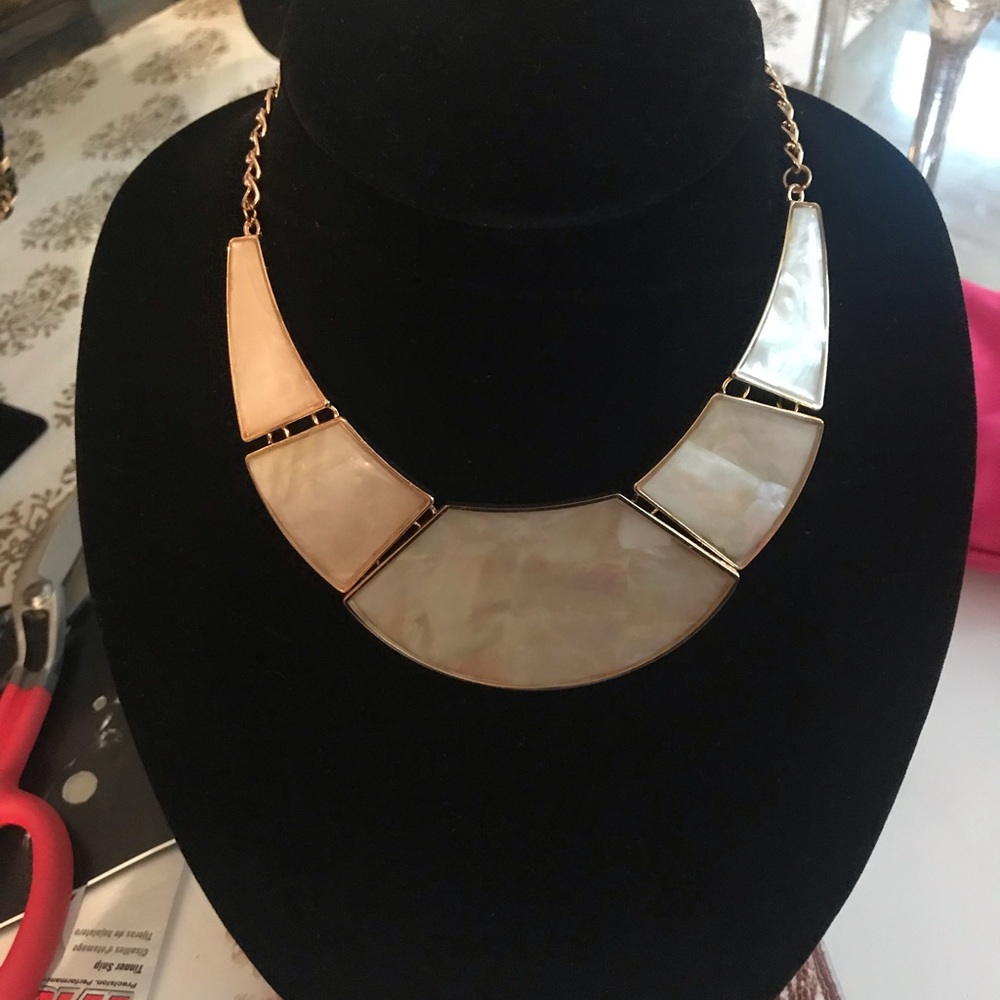geometric necklace